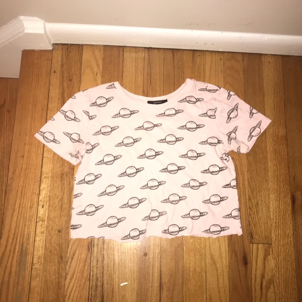 Cropped cotton short sleeve!